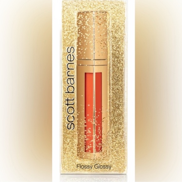 🌴 Scott Barnes - Blaze - Glossy Flossy Liquid Lipstick- NIB - Full size - Picture 3 of 4